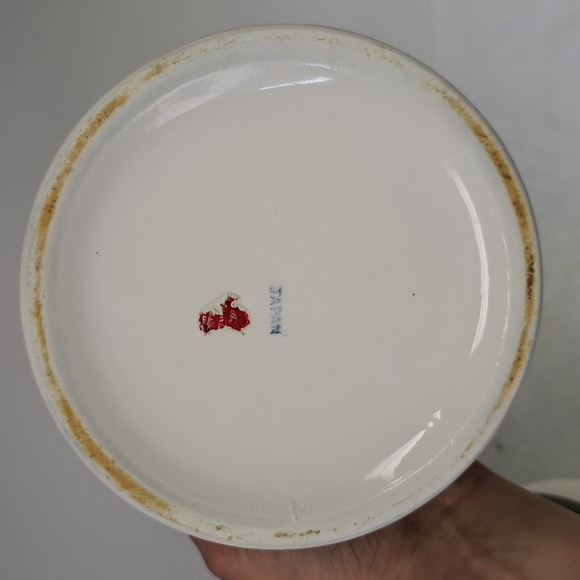 - Vintage ceramic” 5th Ave” handpainted canister set " Garden Harvest" - Picture 14 of 16